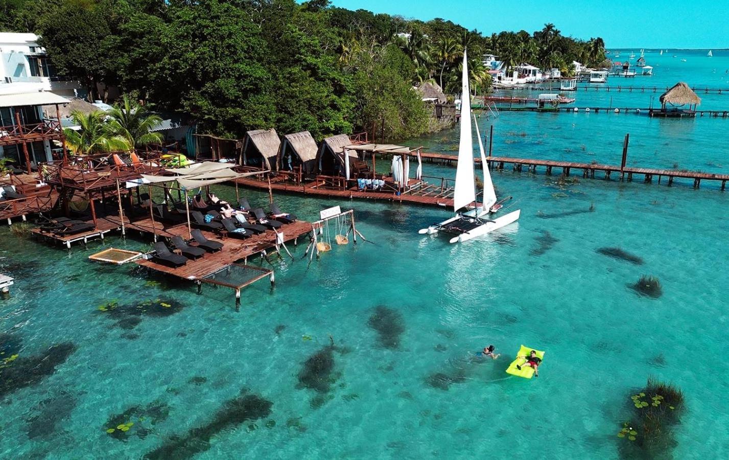 El Buho Lagoon Bacalar Εξωτερικό φωτογραφία