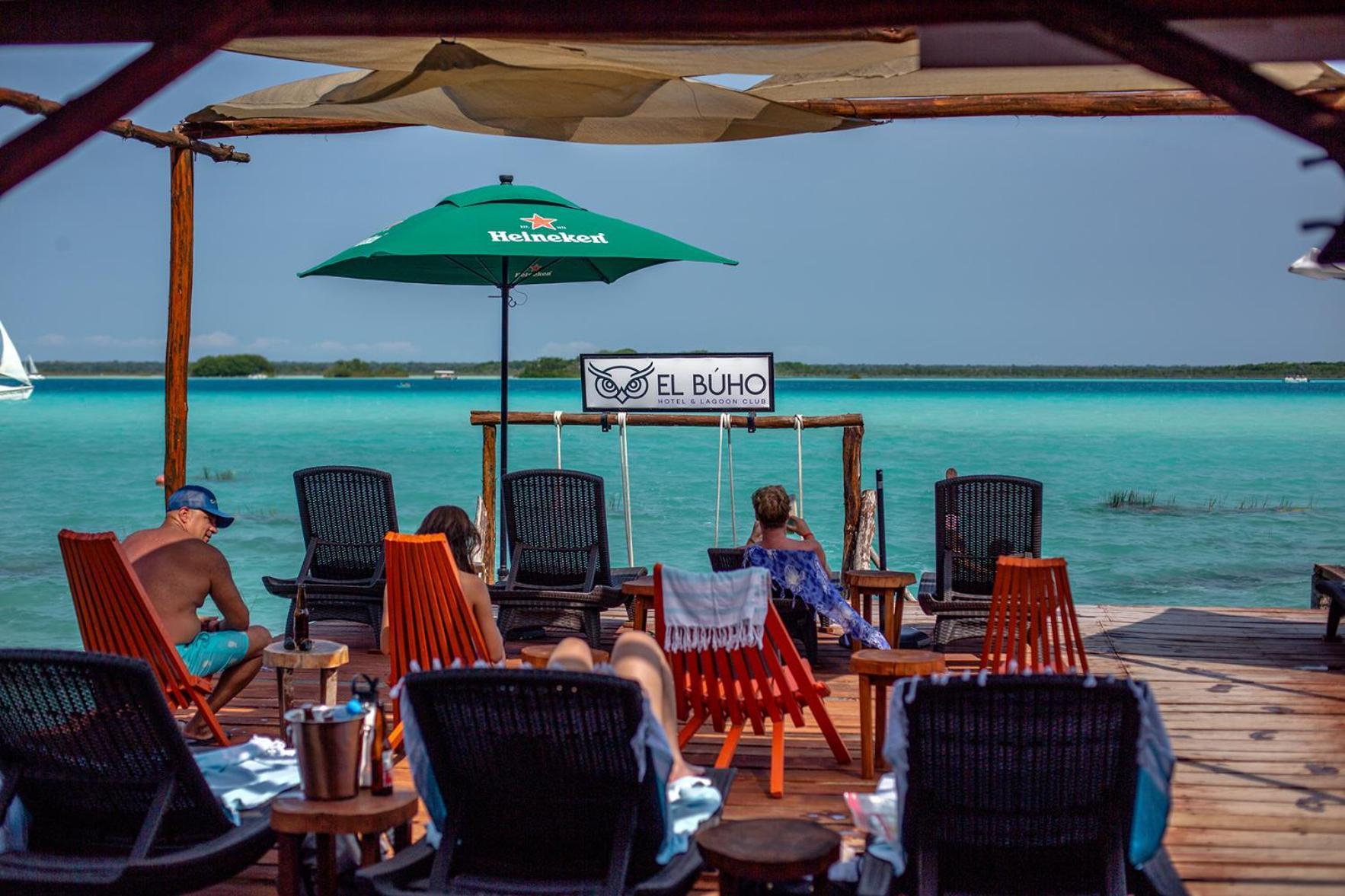 El Buho Lagoon Bacalar Εξωτερικό φωτογραφία